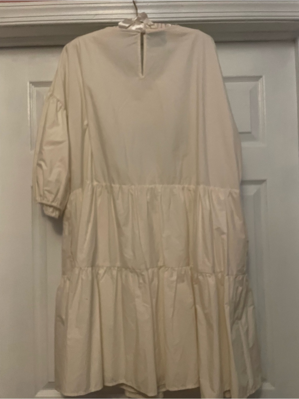 Woman’s Eye Appliqué Tiered Dress - Picture 2 of 2